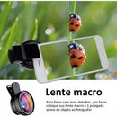 Lente Profissional Grande Angular 0.45X para Celular – Fotos e Vídeos com Visão Ampliada