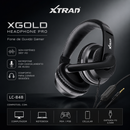 Headphone Gamer XTRAD LC-848 com Microfone | Som Estéreo 360º P3 para PC, Notebook, Celular e PS4