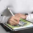 Caneta Touch Universal 2 em 1 – Pen Capacitiva para iPad, iPhone, Android, Tablets e Smartphones