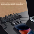 Clipe De Mesa / Organizador De Cabos Para Gerenciamento De Cabos