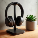 Suporte de Mesa para Fone Headset Controle Gamer Universal Elegante Minimalista