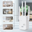 Amplificador de sinal Wi-Fi repetidor e roteador sem fio rede sem fio através da parede Dupla pressão/2.4G - G8