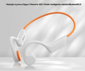 Fone de Ouvido de Condução Óssea Bluetooth X7 IPX8 à Prova d’Água com MP3 32GB – Ideal para Natação