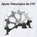 H'Maston CJ-02 Suporte Celular GPS Veicular Carro Universal 360° Trava Automática Ajustável