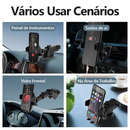 H'Maston CJ-02 Suporte Celular GPS Veicular Carro Universal 360° Trava Automática Ajustável