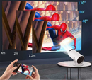 Projetor 4K HD 150 Polegadas Celular, Xbox, PS, Pc, Wifi HY300 Pro Magcubic Envio Imediato
