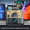 Microfone mini De Lapela Sem Fio Para iPhone/Android Profissional Magnético Redução de Ruído yan