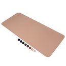 Mouse Pad Grande em Couro Sintético para Home Office, Escritório e Setup Gamer (70x30cm)