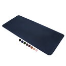 Mouse Pad Grande em Couro Sintético para Home Office, Escritório e Setup Gamer (70x30cm)